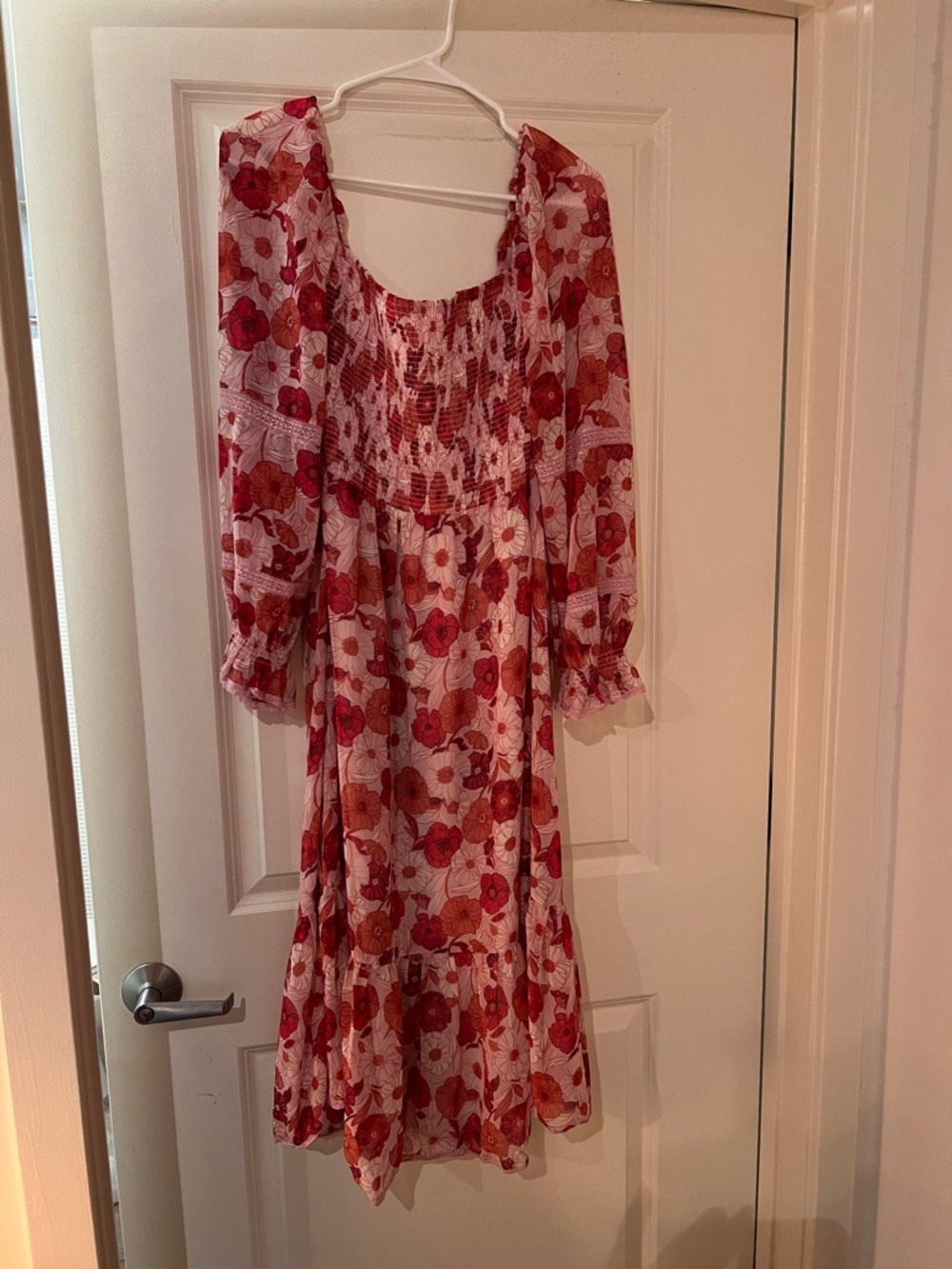 Wilfred Blush Pink Smocked Top